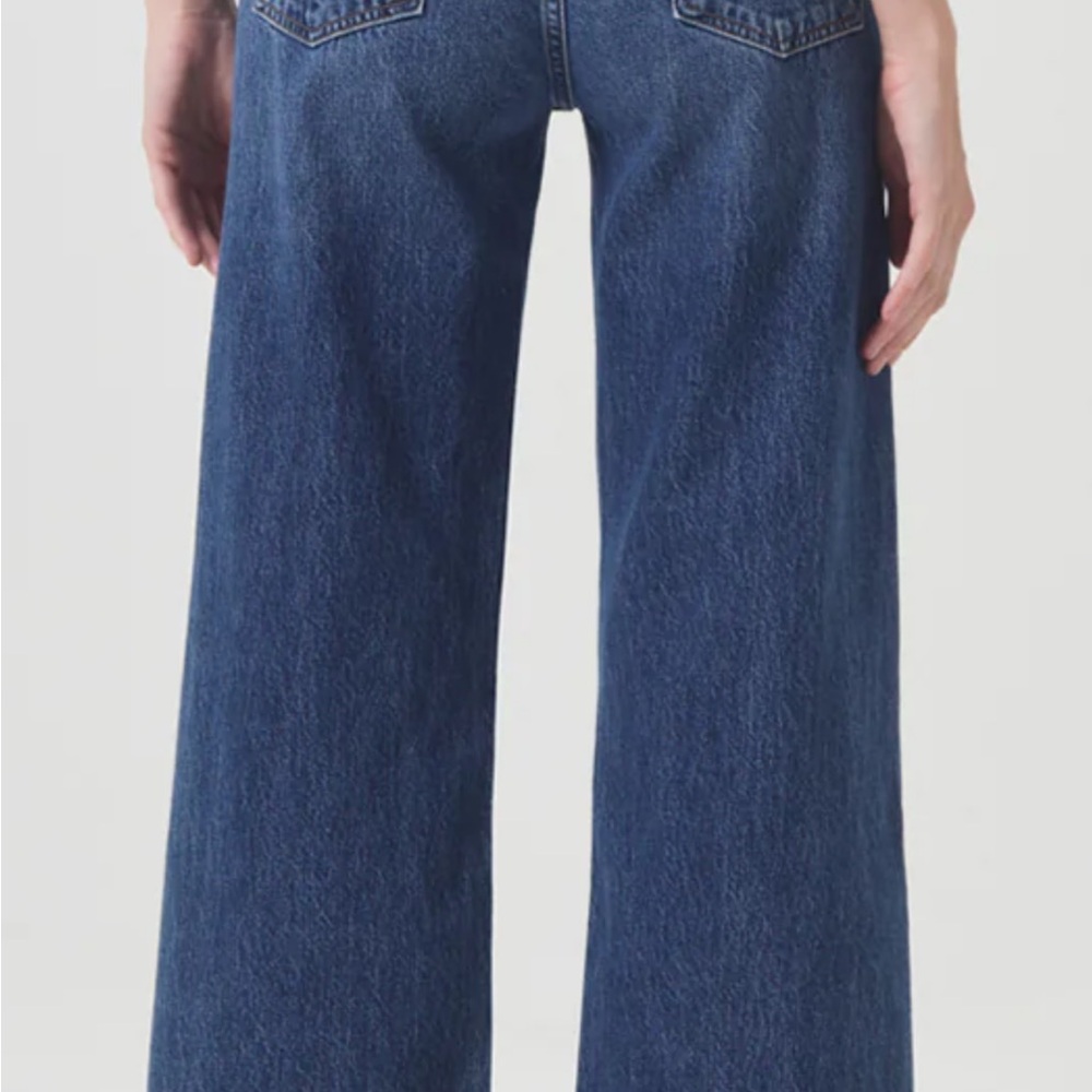 Agolde Dark Blue Flare Jeans
